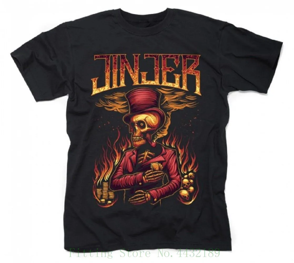 Jinjer-Cloud Factory футболка Новое мужское весенне-летнее платье с коротким рукавом