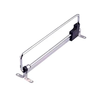 telescopic clothes rod sliding rail closet cabinet wardrobe hanging pull out retractable storage household iron heavy duty