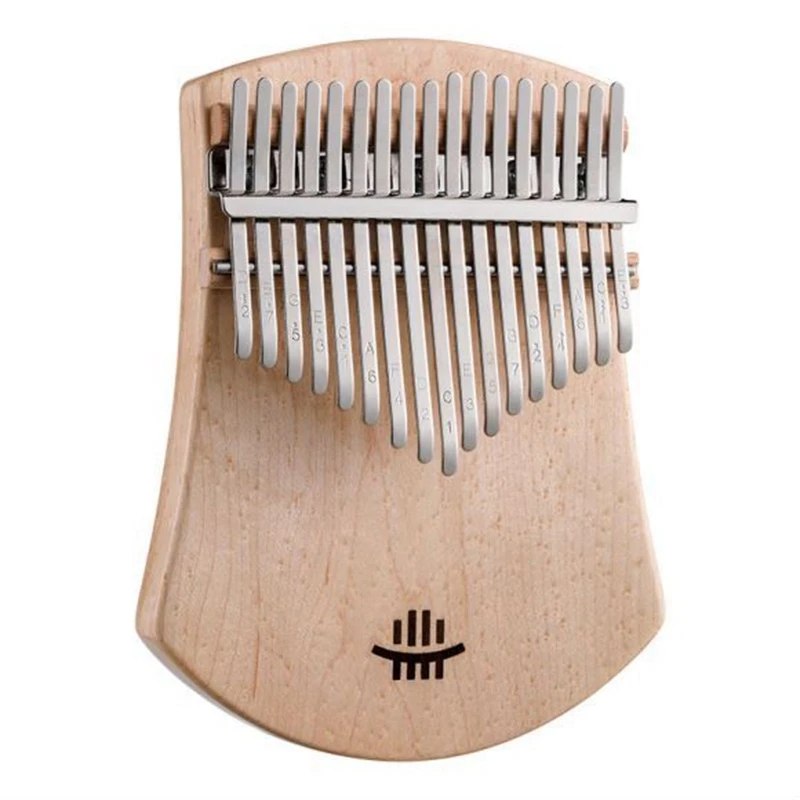 

Hluru Kalimba Fan-Shaped Thumb Piano 17 Keys,Kalimba 17 Keys Thumb Piano