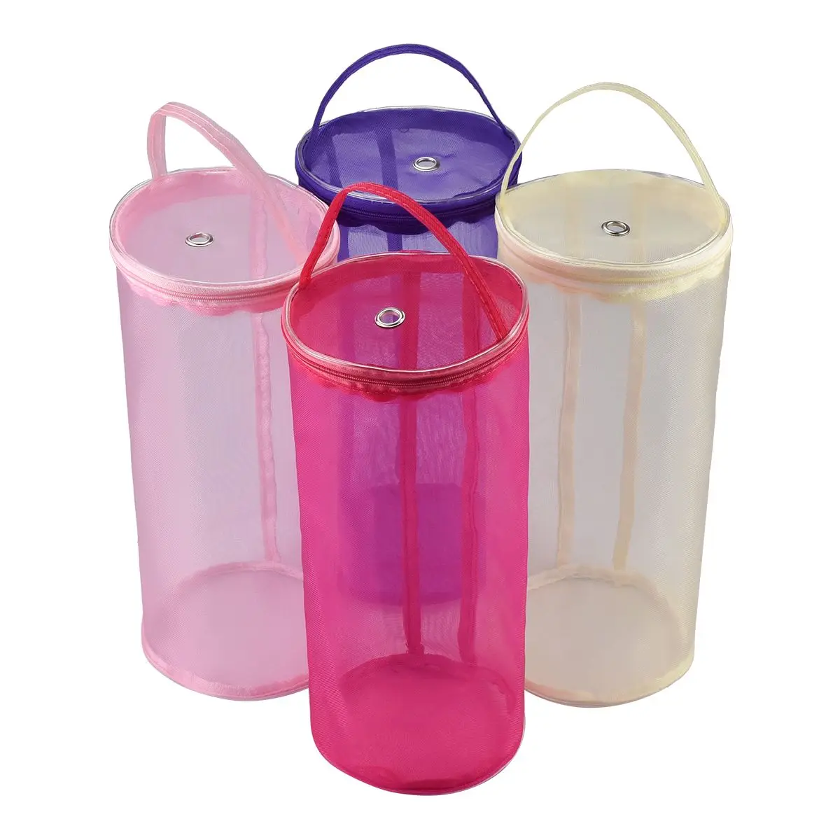 Милая портативная нейлоновая застежка-молния ручной работы органайзер для