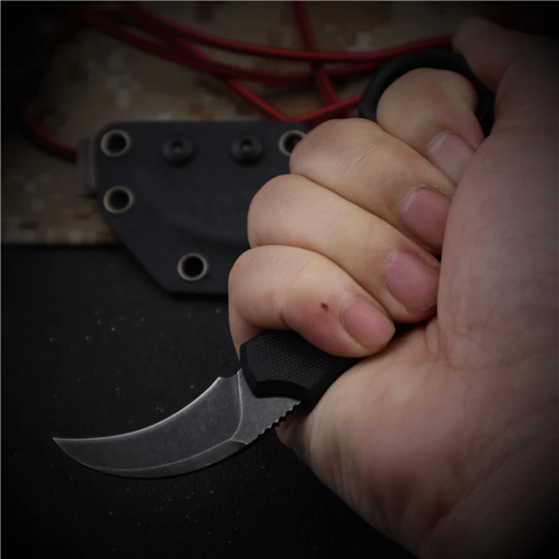 Новейший фиксированный нож 440C Лезвие 440C сталь Karambit Открытый Отдых Охота выживания карманный нож EDC ручные инструменты K набор