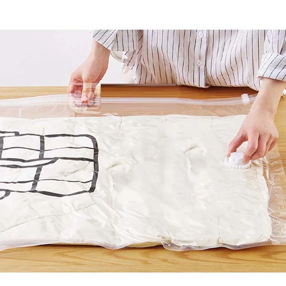 Подвесные вакуумные пакеты для одежды прозрачная герметичная компрессионная