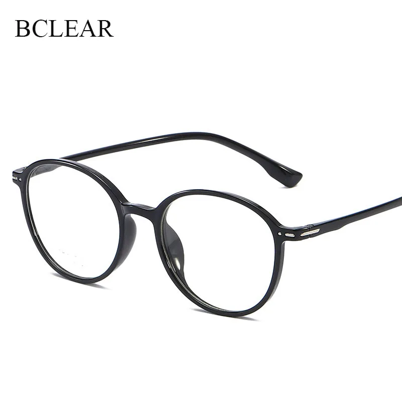 Винтажные круглые очки в стиле ретро прозрачная цветная оправа для очков TR90