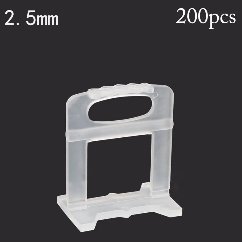 200 шт. 2 5 мм Выравнивающая база разделители для плитки инструмент напольного