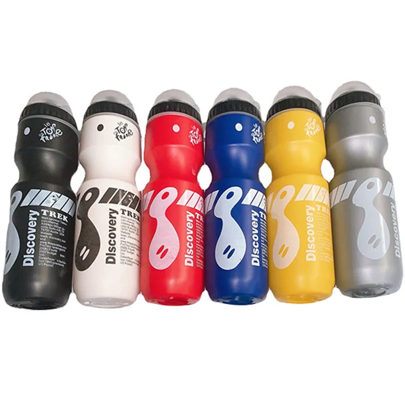 

750ML Mountain Bike Bicycle Cycling Water Drink Bottle+Holder Cage Outdoor Sports Plastic Portable Kettle Water Bottle Drinkware