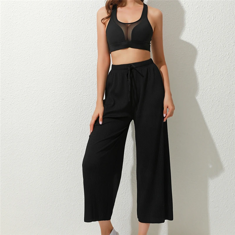 

Soft Comfort Women Pants 2020 New High Waist Casual Summer Slacks Pants Women Ankle-Length Long Trousers Female Slacks