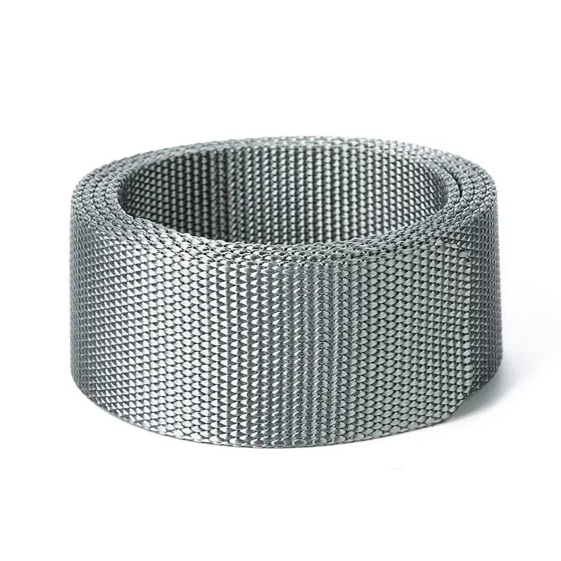 Плетеный имитация нейлона бусины просто ремень с телом мужской без пряжки