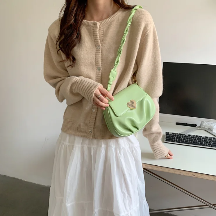 

Fashion newest design women small handbag flap cross body messenger shoulder bag women cute bag candy color ty877