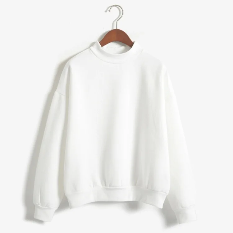 

Sweater Female Solid Long Sleeves Women's Knitted Sweater Jumper one