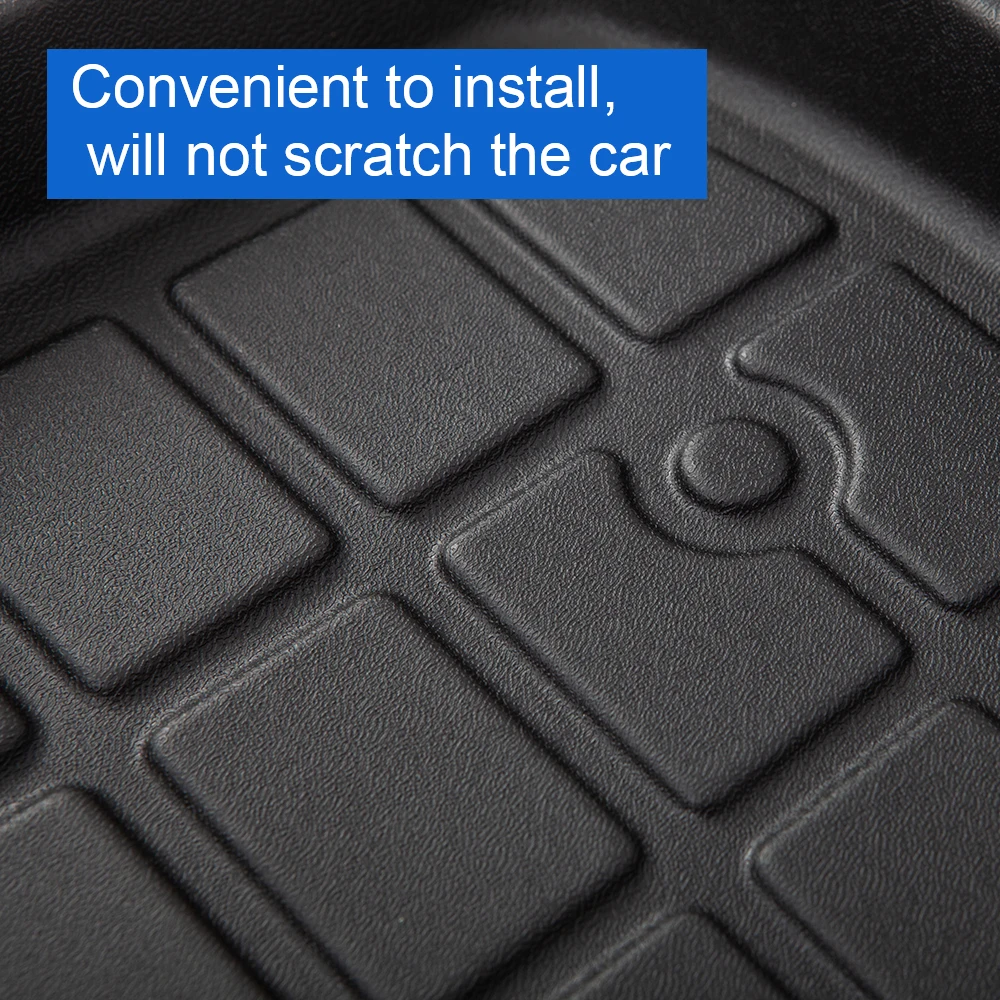 

Protective Pad Car Front Rear Trunk Storage Mat for Tesla Model 3 2021/ Model Y TPE Waterproof Trunk Mat Interior Accessories