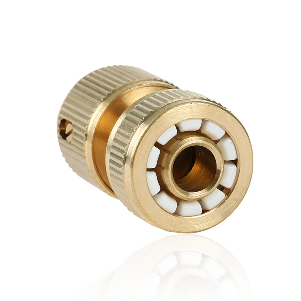 1 шт. латунный быстрый соединитель садовый шланг для полива Адаптер шланга кран