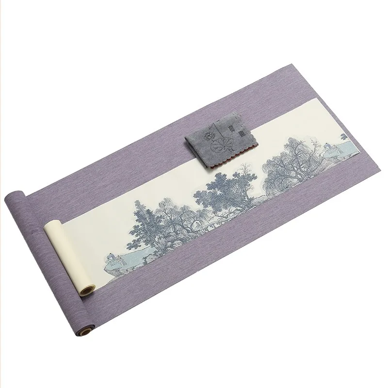 

Household Waterproof Table Cover Table Runner Hand-Painted Tea Table Cloth Lengthened Tea Ceremony Tea Flag Table Runner LD248