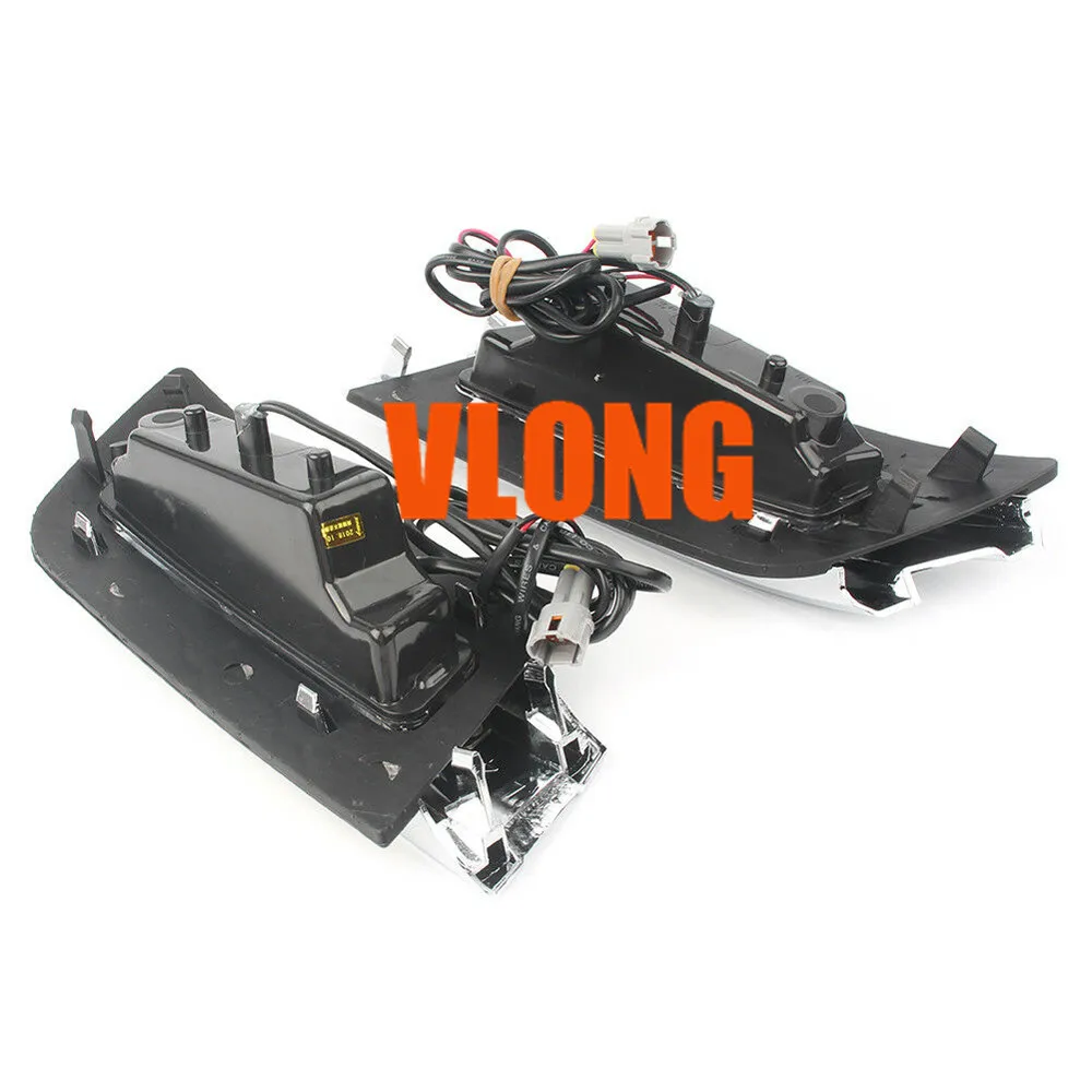 Fog Light Run lamp 06-09 2x White LED DRL Daytime For Mercedes-Benz X164 GL450 |