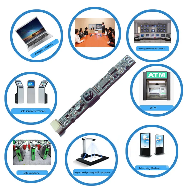 

USB Camera Module 2 Megapixel Camera Module 1600x1200 MJPG 30fps For Laptop