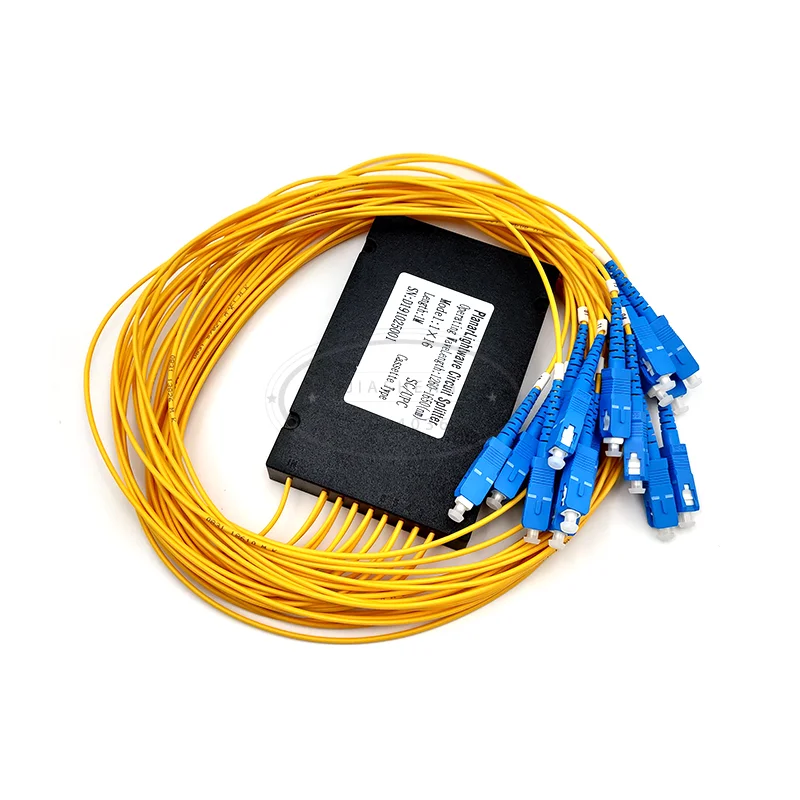 SC UPC 1x16 ПЛК волоконно-оптический Cble разделитель коробка тип кассета кабель