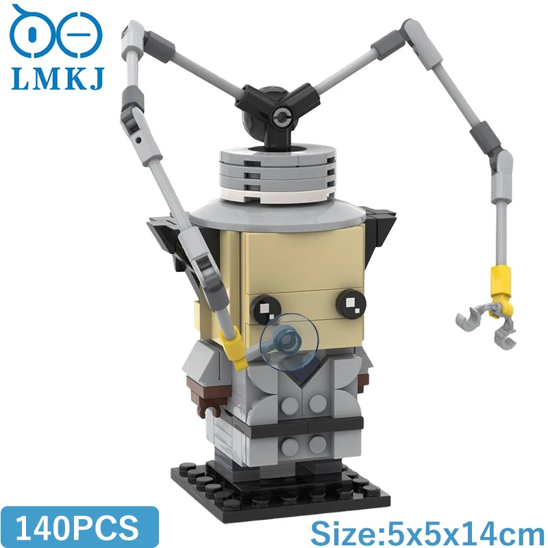 

MOC Cartoon Gadgeted Figure Brickheadz Building Blocks Model Bricks Educational DIY Kids Toys For Children Christmas Gifts