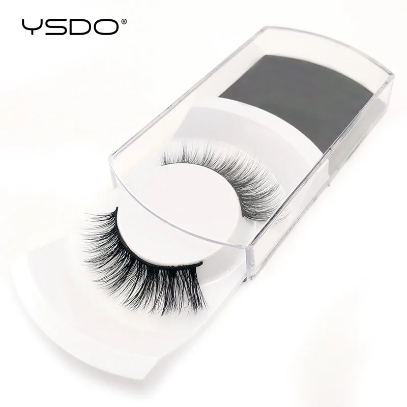 Ресницы норковые YSDO 1 пара 3d ресницы из меха норки натуральные ручной работы