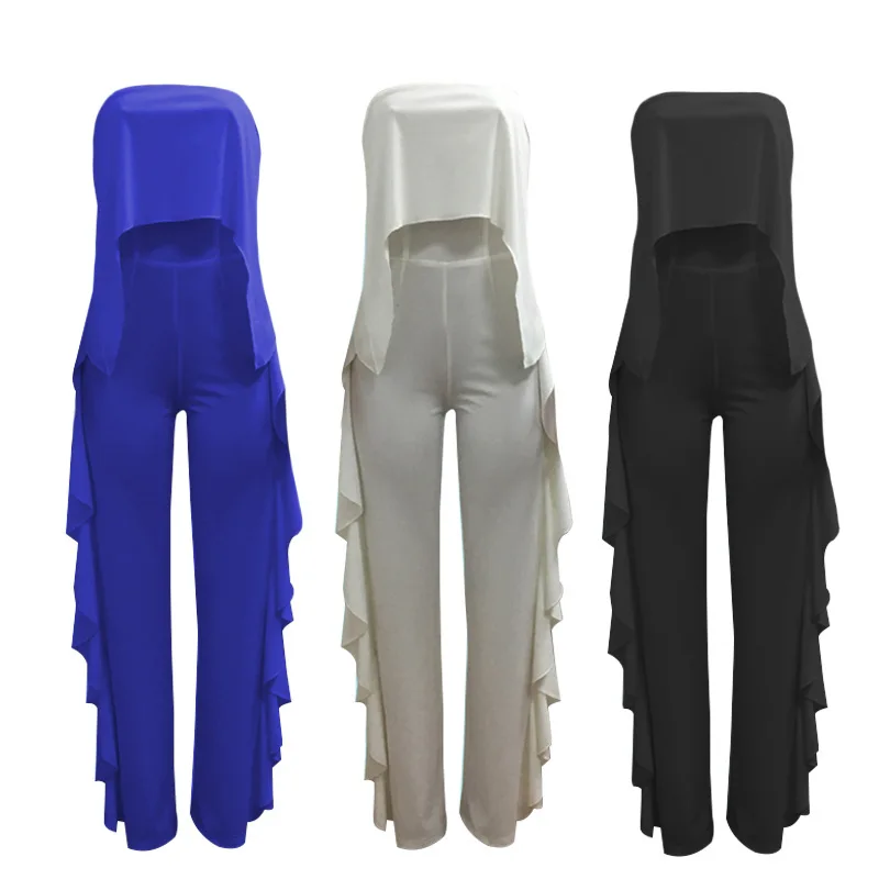 

Zoctuo Women's Sexy Strapless Jumpsuit Romper for Women Sleeveless Jumpsuits for Women Sexy Casual Jumpsuit for Summer