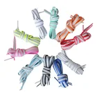 1 пара 120 см плоские Светоотражающие ботинок бегуна шнурки светится в темноте Безопасность Светящиеся шнурки унисекс для спорта баскетбол парусиновая обувь