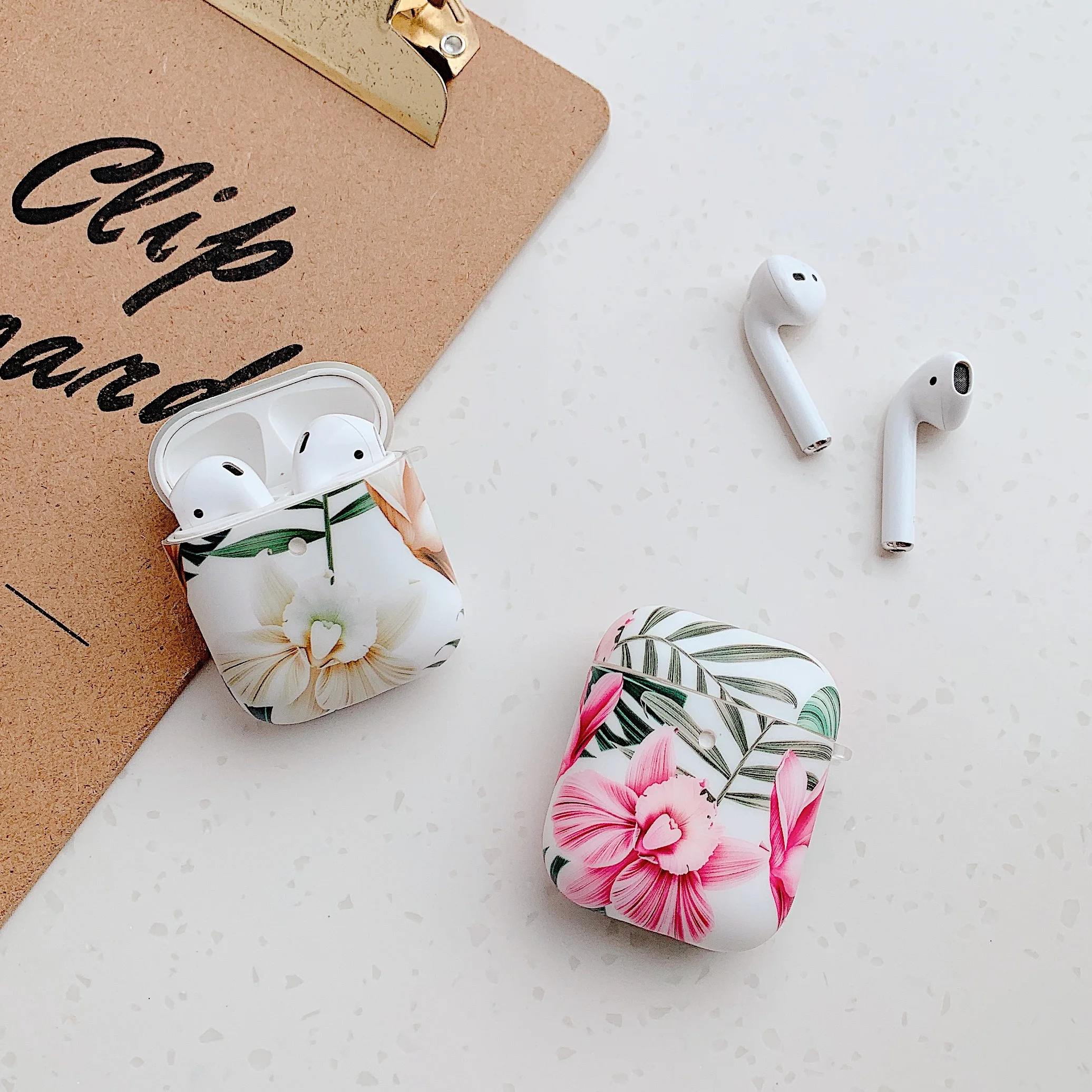 Чехол для Airpods защитный чехол беспроводных наушников iPhone красивый