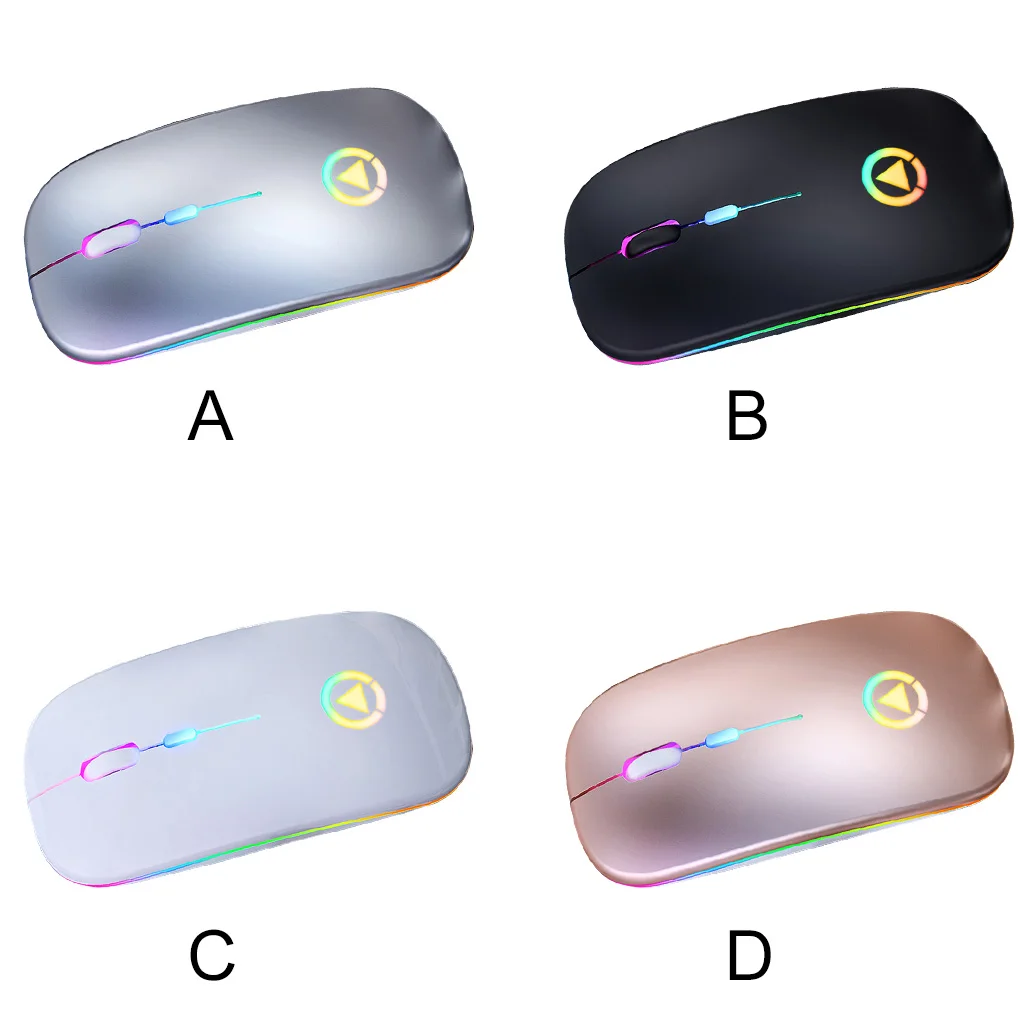 wireless mouse bluetooth rgb rechargeable mouse wireless computer silent mause led backlit ergonomic gaming mouse for laptop pc free global shipping