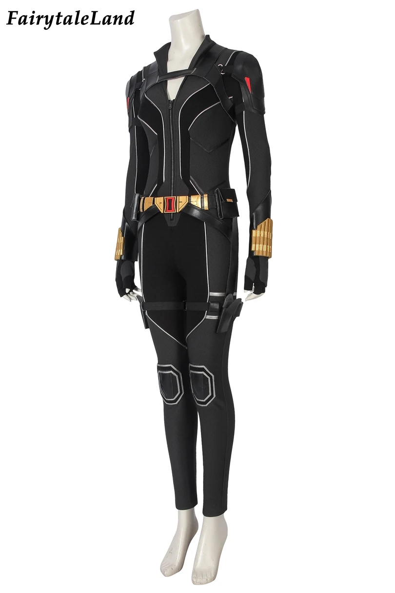 Комбинезон для косплея интимный черный с реквизитом герой 2021 Наташа костюм вдовы