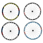 Односторонний многоцветный обод для велосипедных колес, отражательные переводные наклейки безопасная защита для горных велосипедов 2627, 5 дюймов, аксессуары для горных велосипедов