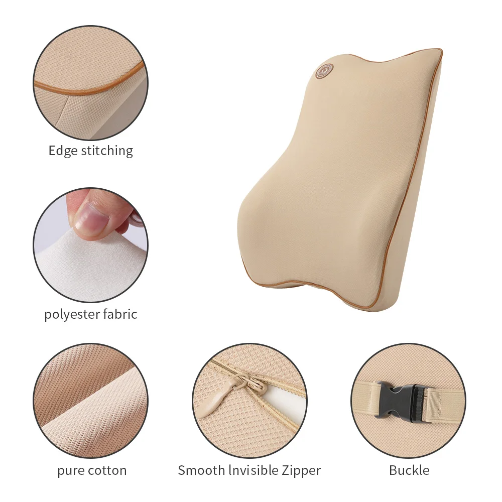 Comprare Cuscino Per Schienale Per Auto Massaggio Per Sedia Supporto Lombare Cuscino Per Auto Cuscino In Memory Foam Per Cuscino Per Schienale Universale Per Ufficio Auto