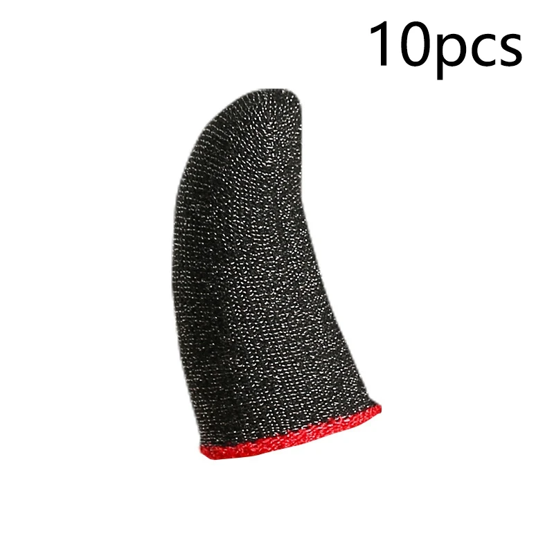 

FULL-10Pcs Finger Sweat Proof Gaming Sleeves Waterproof Gaming Sleeves Thumbs Finger Sleeve Game Controller Finger Cover