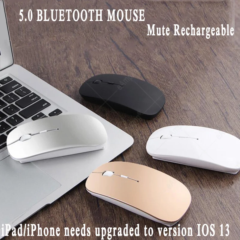 Bluetooth мышь для iPad 10 2 7 8 9 5 6 Pro 11 12 2020 Air 3 й 4 Мини 5|Мыши| |