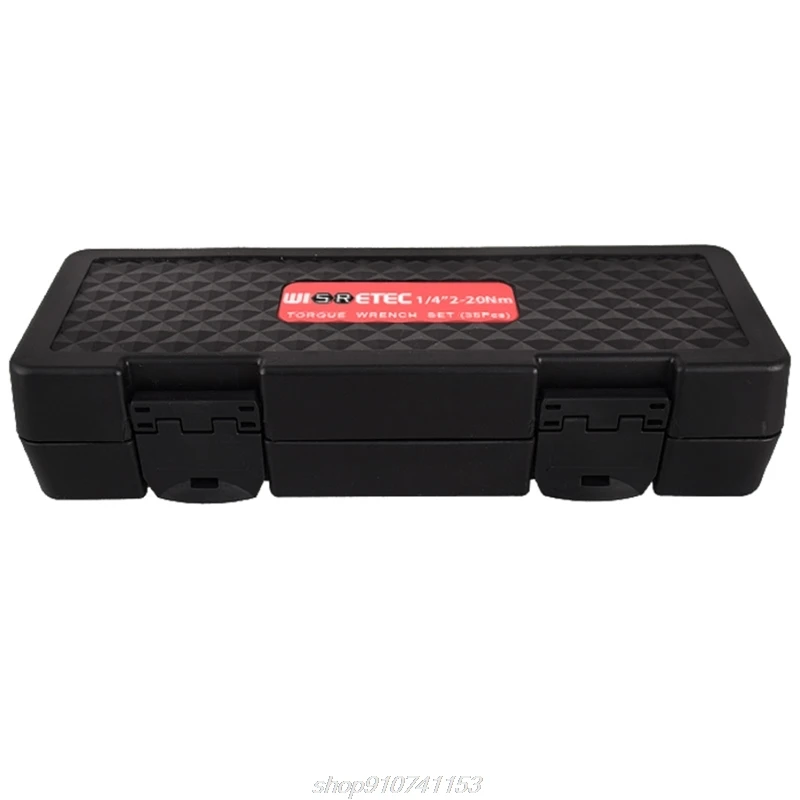 

35pcs/set 2-20Nm Ratchet Adjustable Torque Wrench Socket Bit Industrial Grade Bicycle Repair Tools J09 21 Dropshpping