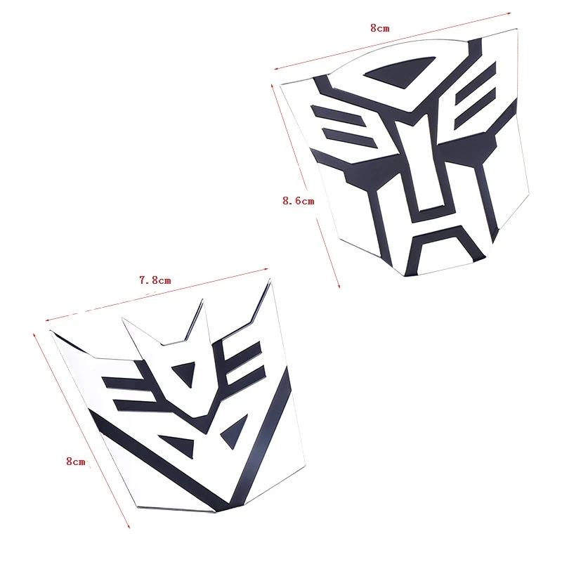 3D стикер для автомобиля Трансформеры Autobots этикетка эмблема значок мотоцикла