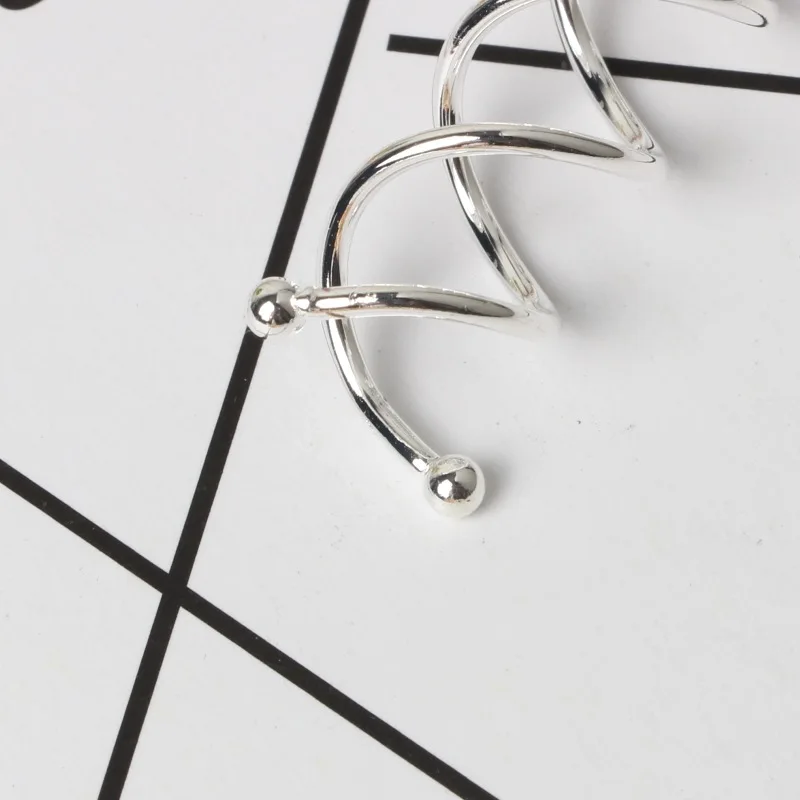 10 шт. 4 вида цветов Для женщин цвета: золотистый серебристый спираль винтовой