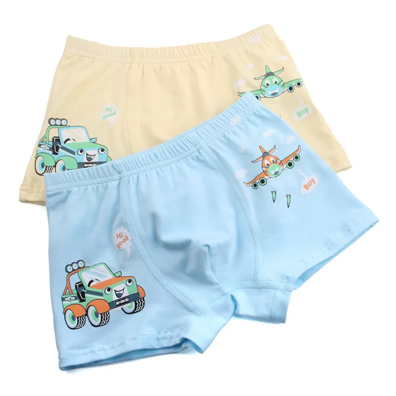 

3-10 Year Old Random Color Boys Kids Cotton Cool Cartoon Cute Boxer Underpants Underwear