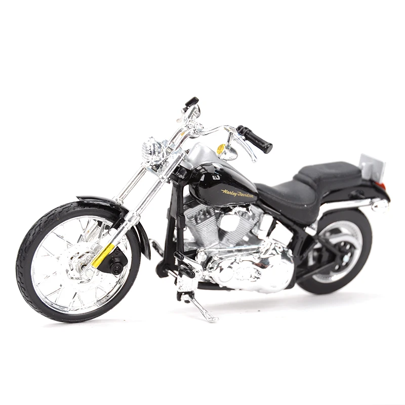 

SVIP maisto 1:18 2000 FXSTD Softail Deuce Die Cast Vehicles Collectible Hobbies Motorcycle Model Toys
