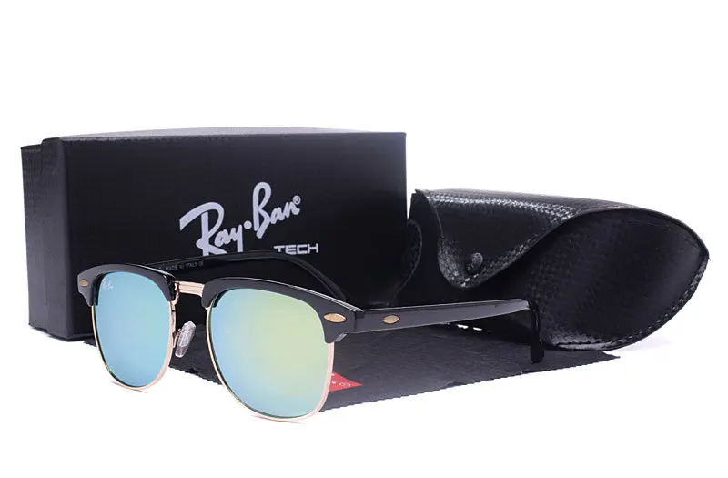 Новинка RayBan RB3016, мужские винтажные Поляризованные солнцезащитные очки, Классические брендовые солнцезащитные очки с покрытием, линзы для вождения, солнцезащитные очки для мужчин/женщин RayBan