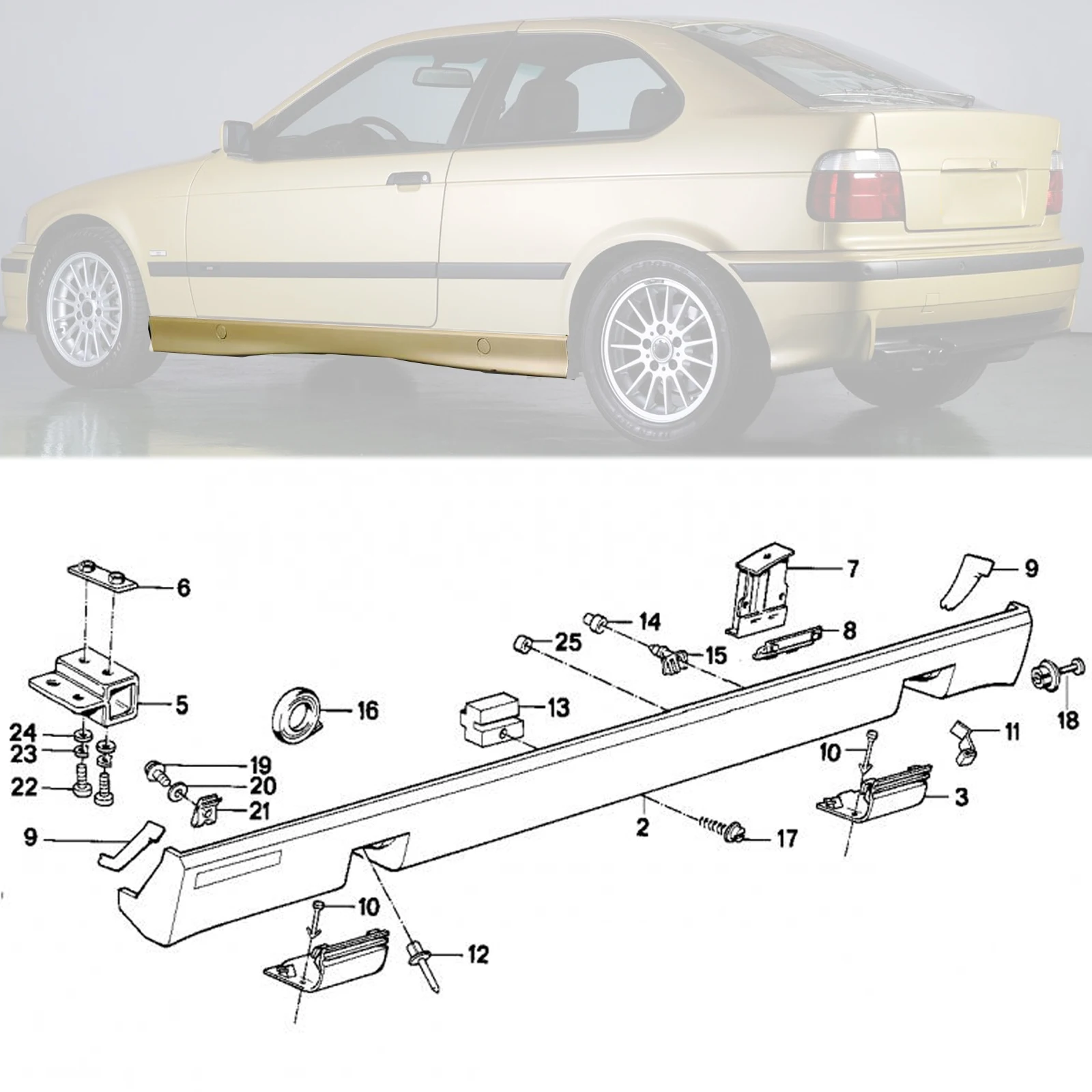 80 шт. для BMW E36 316g 316i 318i 318is 318tds 318ti молдинговые втулки клипсы коромысла панели