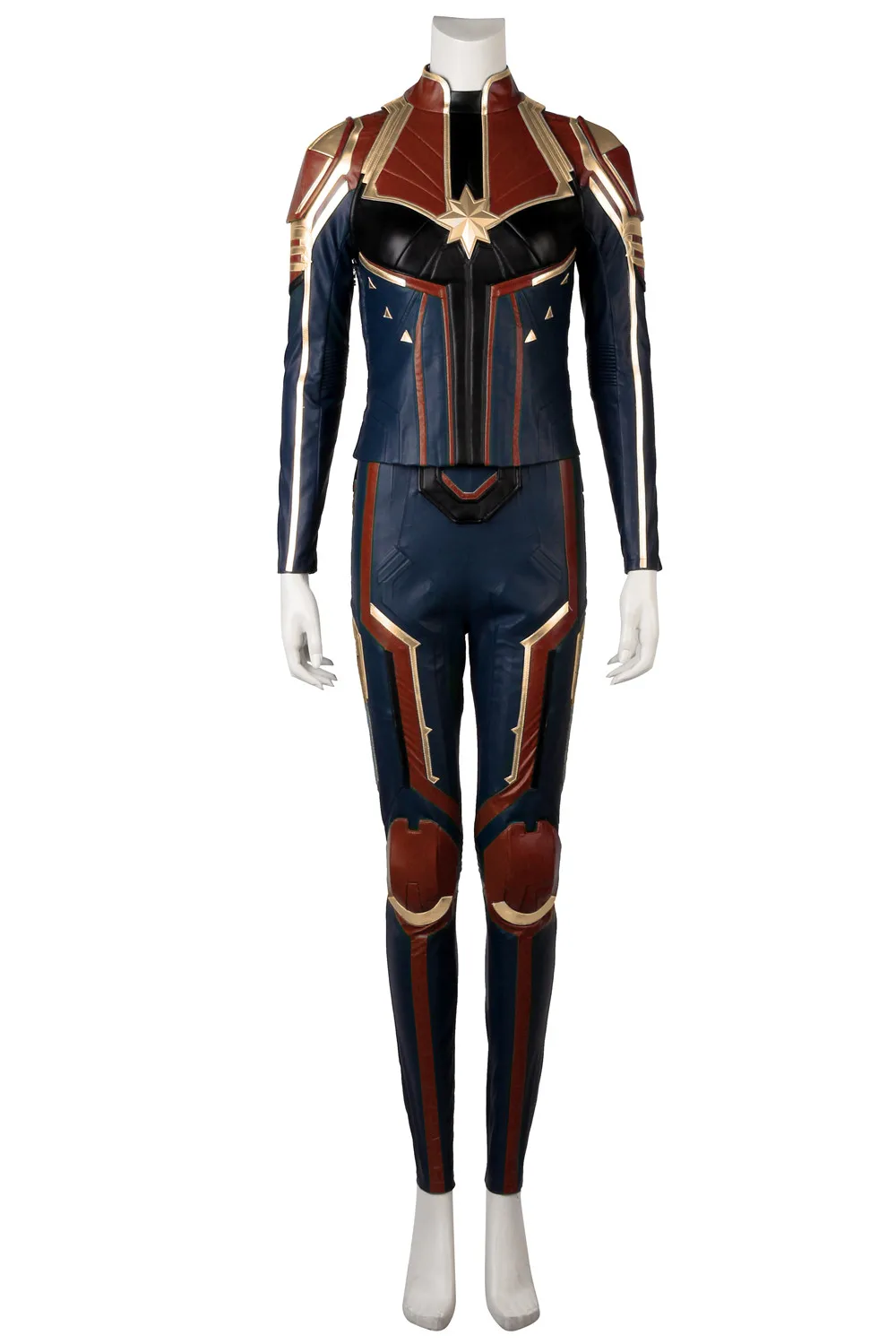 Костюм капитана Марвел для косплея Carol Danvers костюмы супергероя для Хэллоуина Ms. Marvel комбинезон для косплея COSPLAYONSEN
