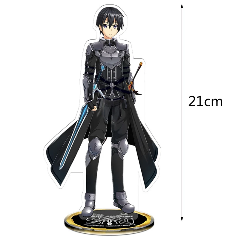 

Anime SAO Sword Art Online Asuna Yuuki Kirito Figma 20CM Action Figures Collectible Model Toy Gift Doll Figurine