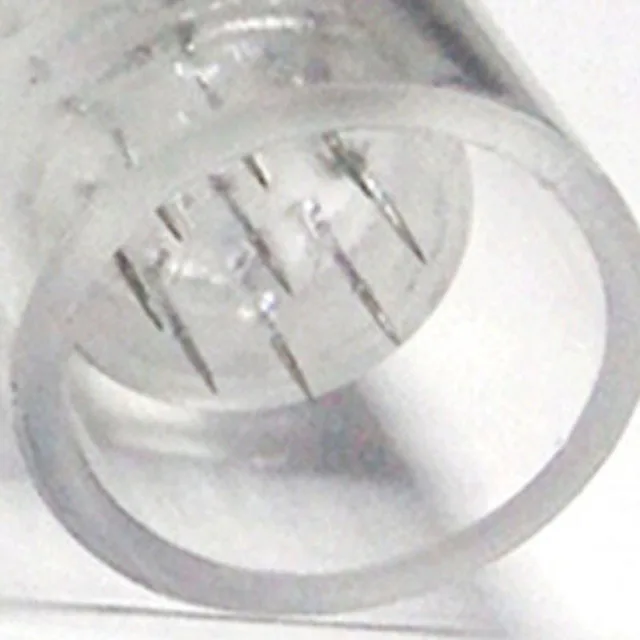 9pin 10 шт. электрическая Дерма Ручка иглы 9 12 36 42 pin MYM картридж для авто Дерма ручка Dr. Ручка иглы винтовой наконечник - Габаритные размеры: 9pin