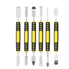 Набор металлических Ломов из 6 предметов, небольшой металлический скребок, открывающийся ремонтный набор инструментов для детской металлической ломы, приспособление для барной кухни