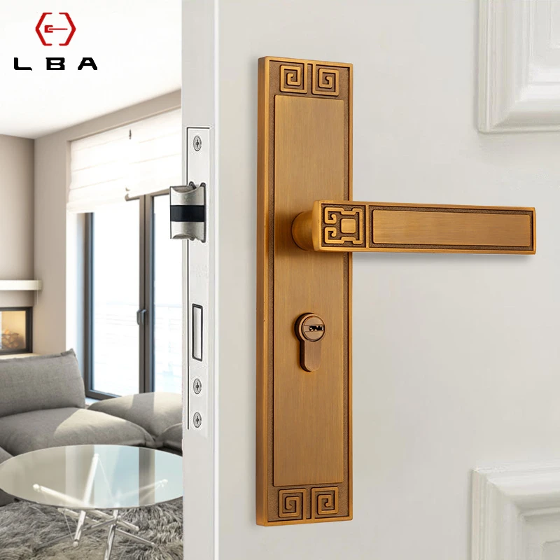 LBA Высококачественный 1 набор современный дверной замок в европейском стиле
