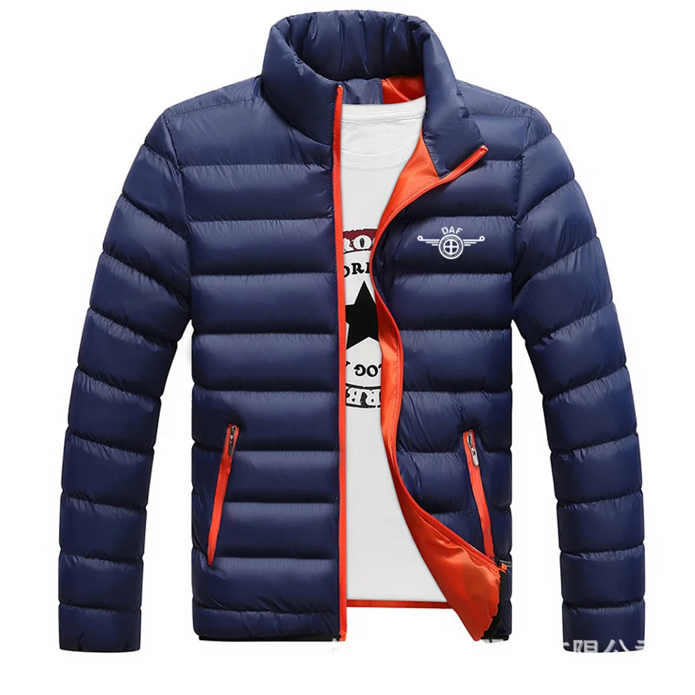 

Новинка 2021, зимние куртки для DAF, парка, мужская осенне-зимняя теплая верхняя одежда, брендовые облегающие мужские пальто, Повседневная ветровка, стеганая куртка