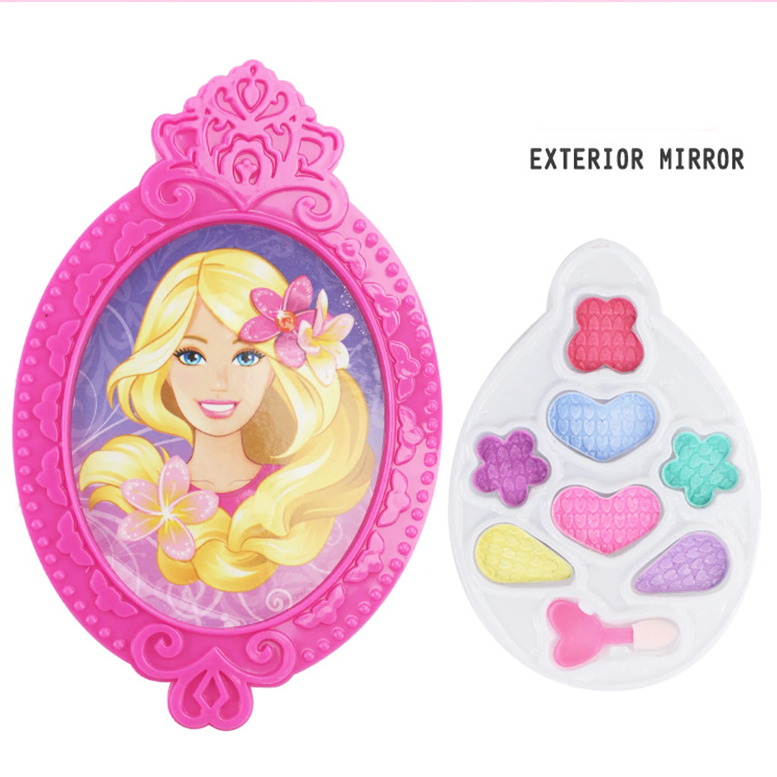 

Children Non-Toxic Cosmetic Case Princess Dance Party Makeup Set Attractive Stylish Multifunctional Practical Girls Toys Gift