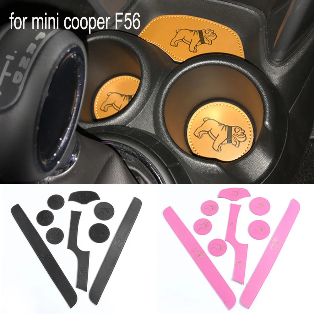 9 шт. автомобильные декоративные коврики с рисунком собак боковая дверь