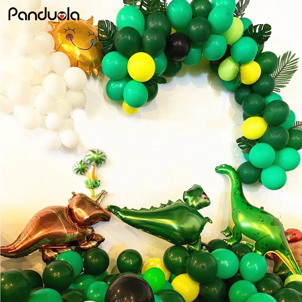 Динозавр Фламинго летних вечеринок с днем рождения воздушный шар динозавр день