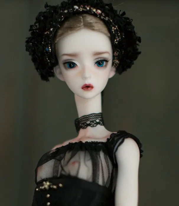 Шарнирная кукла Черный лебедь размер 1/4 красивая девочка подарок на день