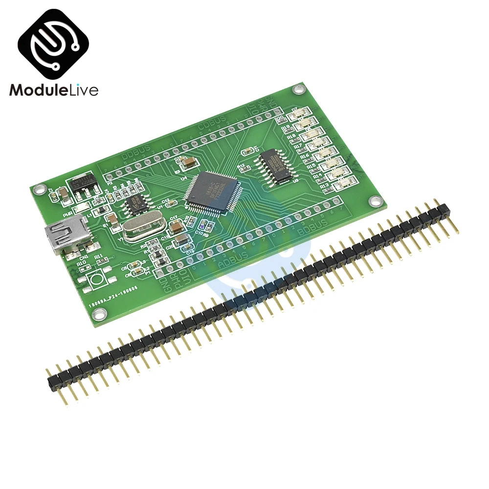 Обучающая плата FT2232HL FT2232H MINI FT4232H UM232H макетная модуль USB в SPI инструменты с двойным