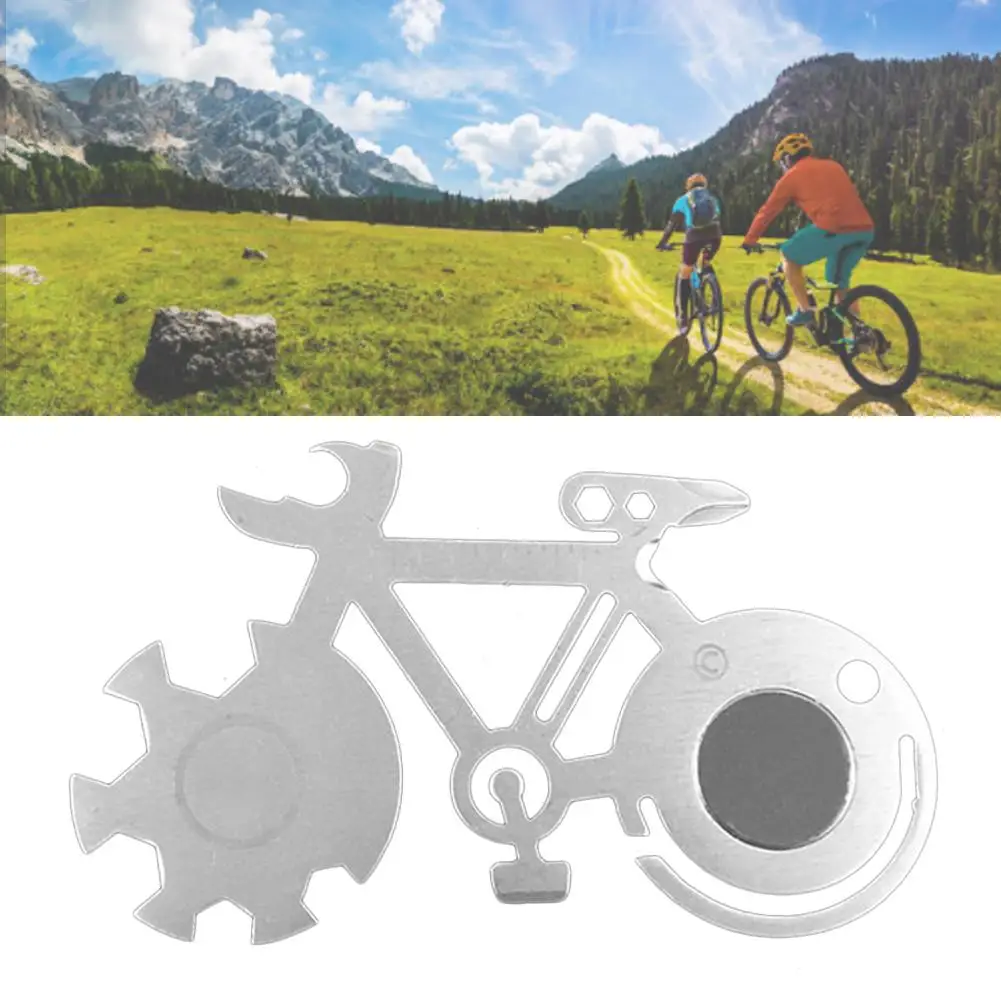 Многофункциональный ключ в форме велосипеда Универсальный брелок уличные