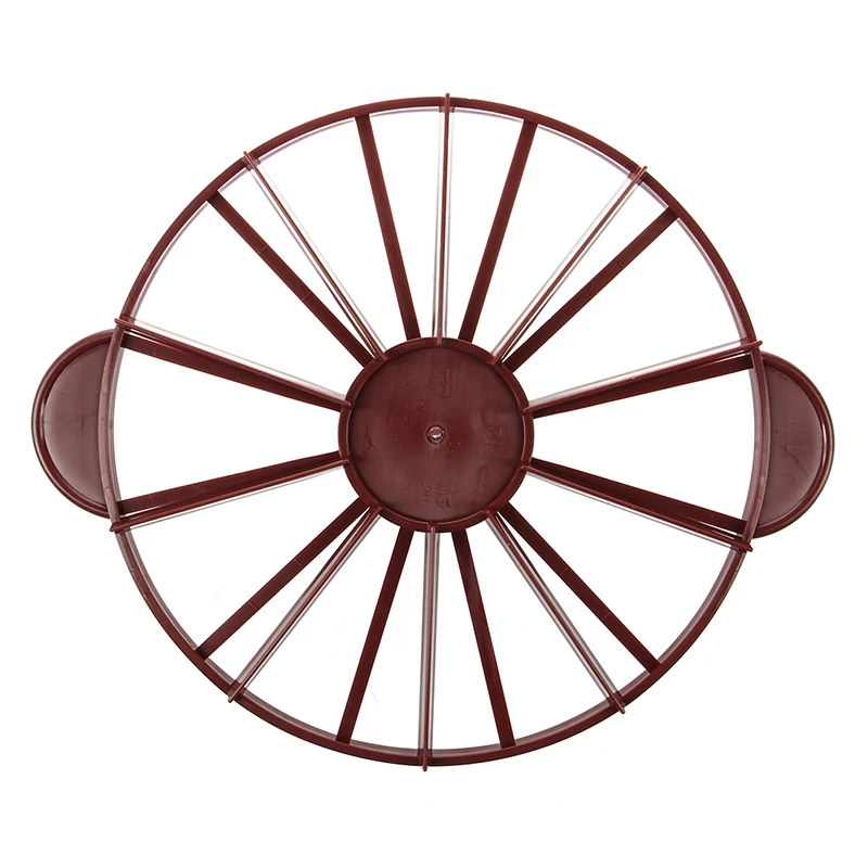 

Cake Divider Slice Pie Cake 10 / 12 Piece Equal Portion Marker Divider Dark red